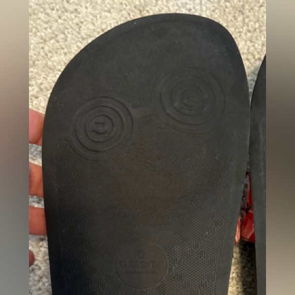 Gucci Monogram Bloom Women's Pursuit Pool Slide Sandals FIRM - Picture 12 of 14